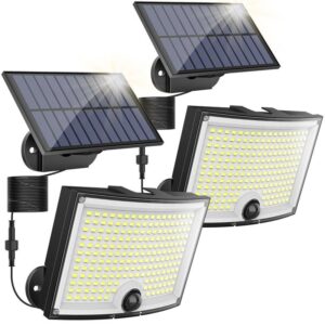 1,5W Power Solar-Außenleuchte (Bewegungssensor | 3 Modi )